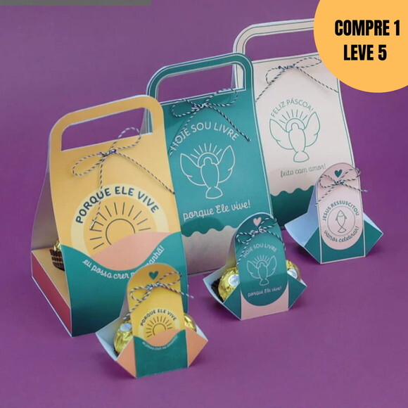Arquivo Digital Lembrancinhas para Páscoa Cristã -2507