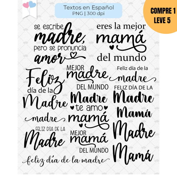 Arquivo Digital Letreiros Feliz Dia das Mães -3203