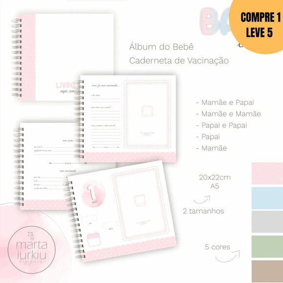 Arquivo Digital Linha Baby Basic Livro do Bebê -3114