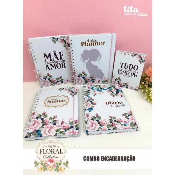 Arquivo Digital Mãe 2025 Combo Encadernação -3055