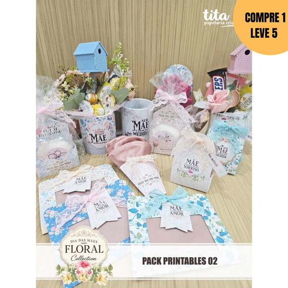 Arquivo Digital Mãe 2025 Pack Printables -3061