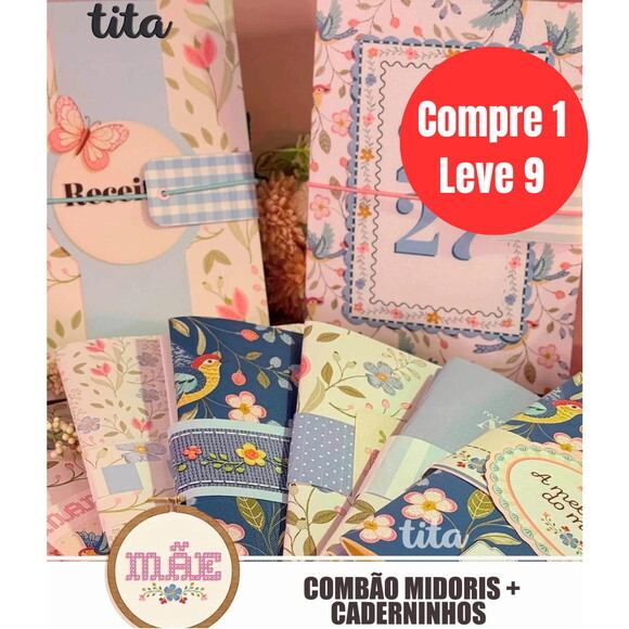 Arquivo Digital Mãe 2026 Combo Midoris + Caderninhos -6849