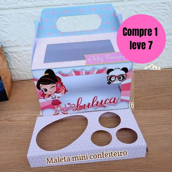Arquivo Digital Maleta Mini Confeiteiro Páscoa -6600