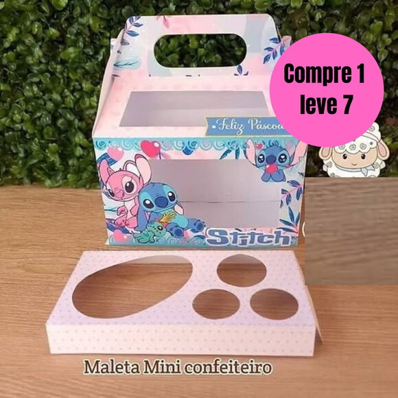 Arquivo Digital Maleta Mini Confeiteiro Páscoa -6600