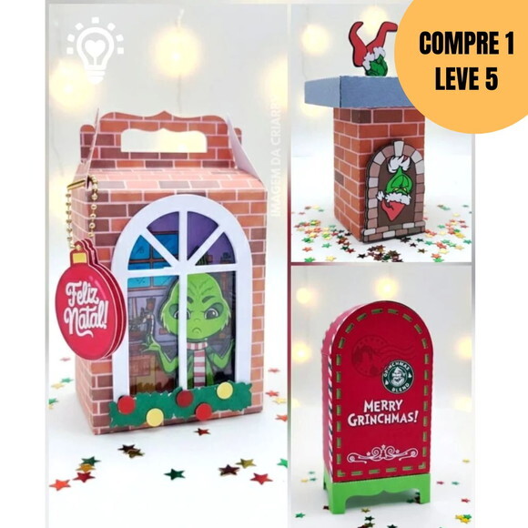 Arquivo Digital Maleta de Natal Grinch -5772