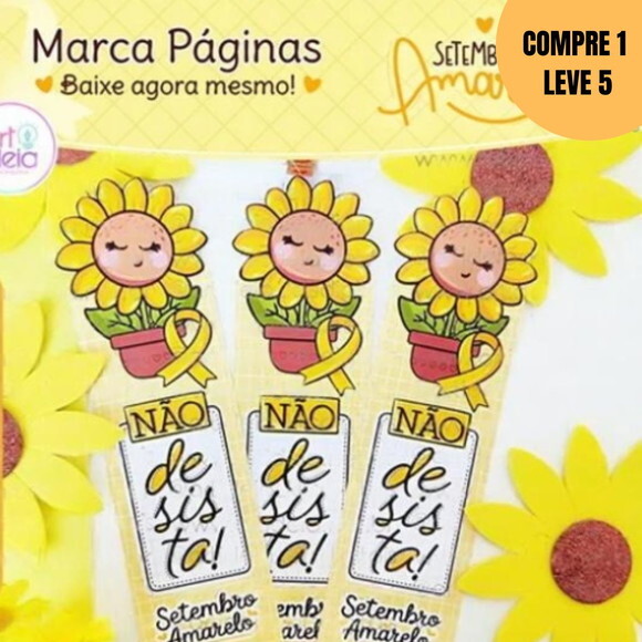 Arquivo Digital Marca Páginas Setembro Amarelo -4837