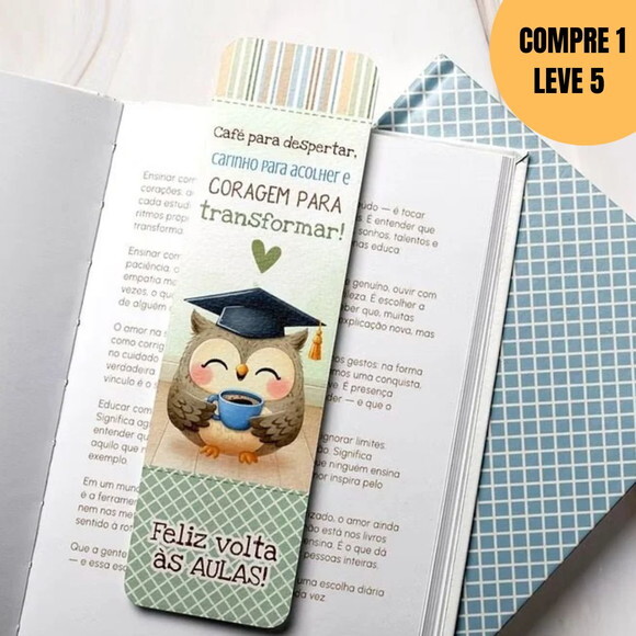 Arquivo Digital Marcadore de Páginas Volta às Aulas -4636