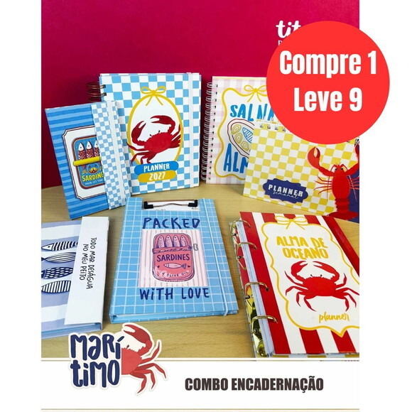 Arquivo Digital Maritimo Combo Encadernação -6989