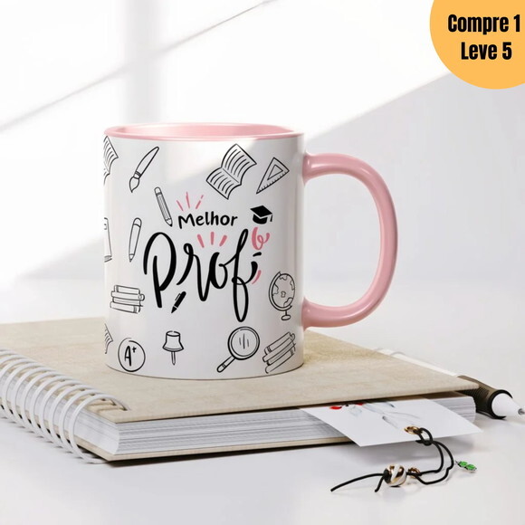 Arquivo Digital Melhor Prof Arte Avulsa Caneca -1105