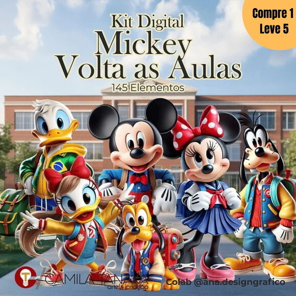 Arquivo Digital Mickey Volta as Aulas -1309