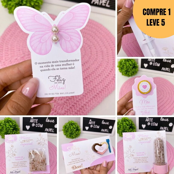 Arquivo Digital Mimos Cards Tags Adesivos Dia das Mães -2425