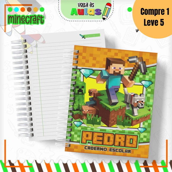 Arquivo Digital Minecraft Kit Escolar 2025 -1656