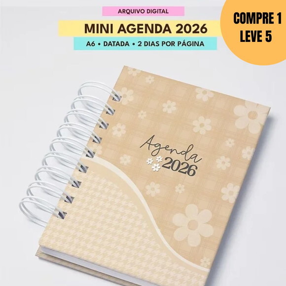 Arquivo Digital Mini Agenda Datada 2026 A6 2dpp -4676