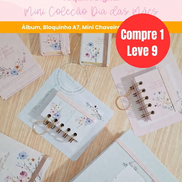 Arquivo Digital Mini Coleção Dia das Mães -6762