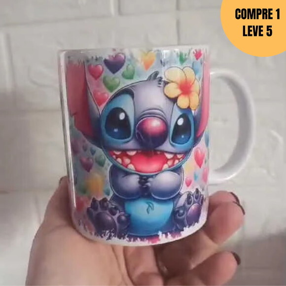 Arquivo Digital Mini Pack Stitch Ohana Sublimação -1467