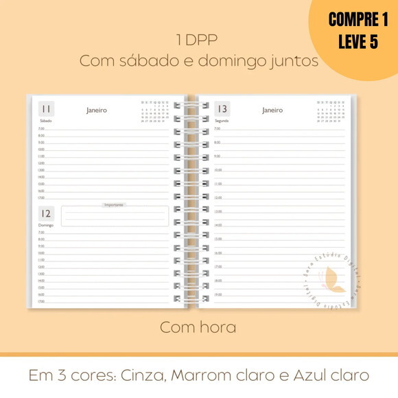 Arquivo Digital Miolo de Agenda Neutra Datada 1dpp -1506