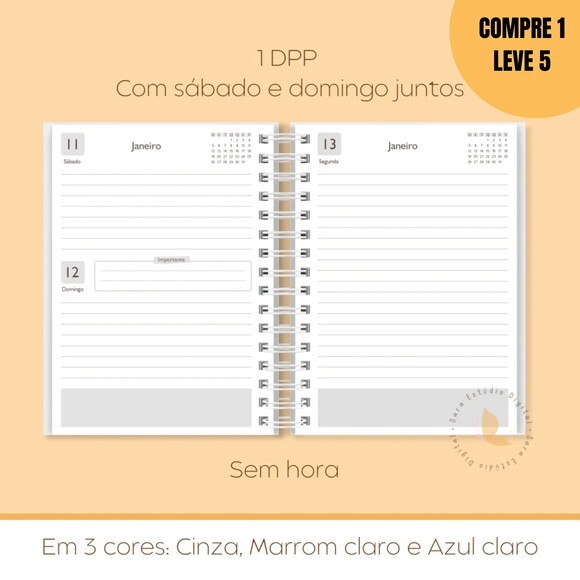 Arquivo Digital Miolo de Agenda Neutra Datada 1dpp -1506