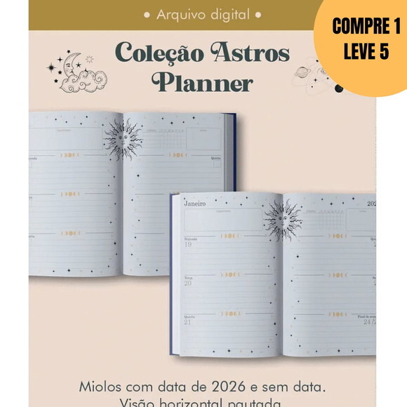 Arquivo Digital Miolo Planner Coleção Astros Costura -5663