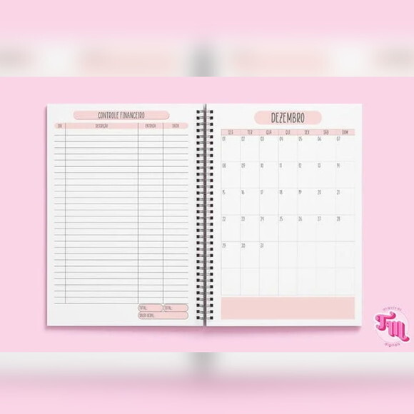 Arquivo Digital Miolo Rosa Agenda 2025 Visão Semanal -506