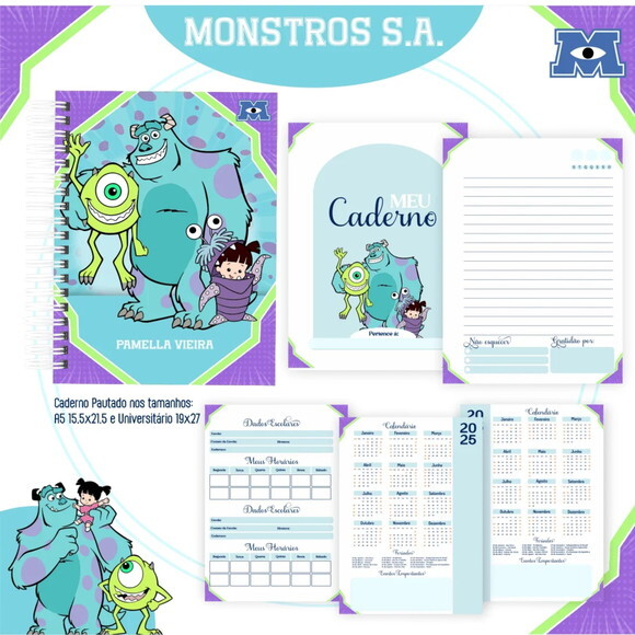 Arquivo Digital Monstros S.a Capas e Miolos 2025 -126