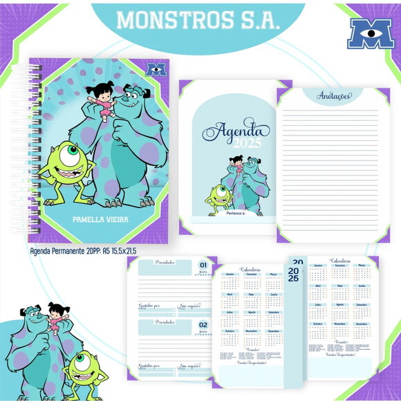 Arquivo Digital Monstros S.a Capas e Miolos 2025 -126