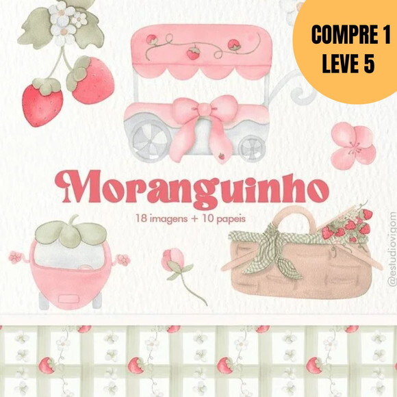 Arquivo Digital Moranguinho Kit Digital -5491