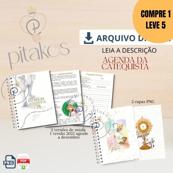 Arquivo Digital Mp Agenda Da(o) Catequista 2026 -4921