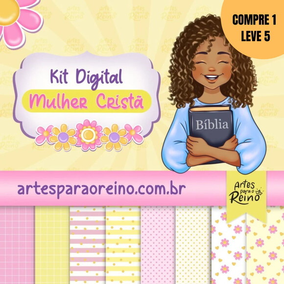 Arquivo Digital Mulher Cristã Kit Digital + Mimos -2016