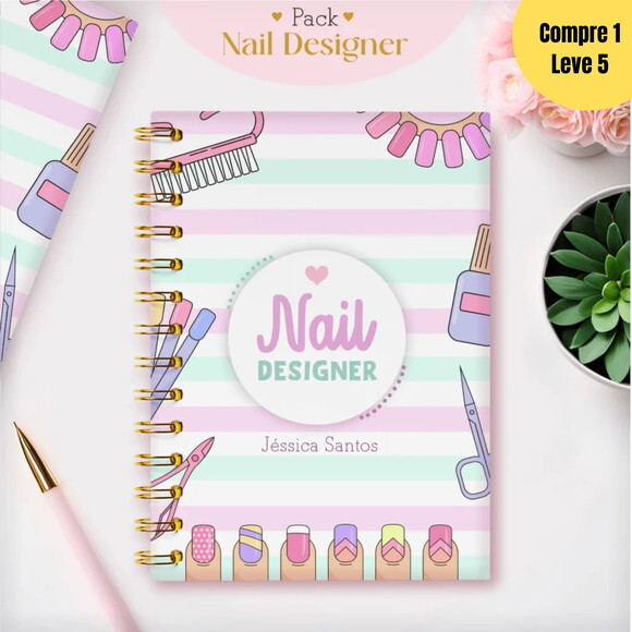 Arquivo Digital Nail Designer 2025 - 382
