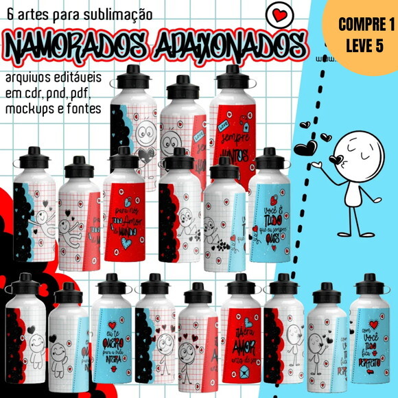Arquivo Digital Namorados Apaixonados Squeezes -3456