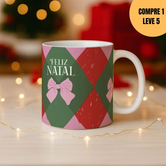Arquivo Digital Natal Artes para Caneca -6018