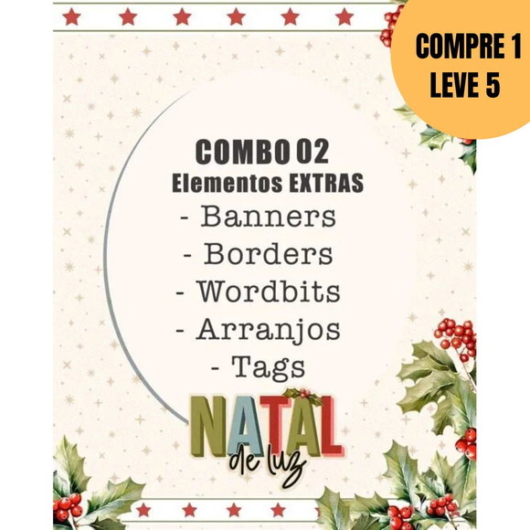 Arquivo Digital Natal de Luz 2025 Combo Ilustrações -5470