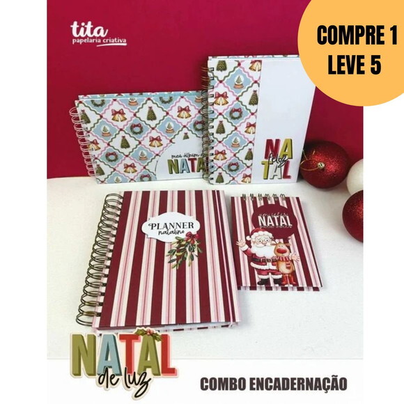 Arquivo Digital Natal de Luz Combo Encadernação -5468