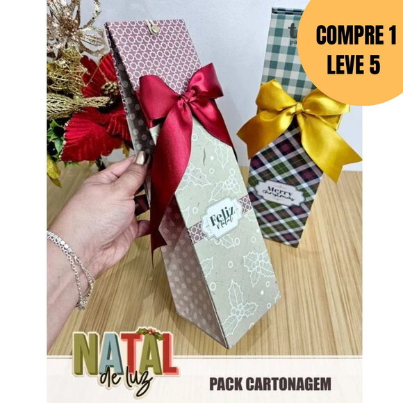 Arquivo Digital Natal de Luz Pack Cartonagem -5480