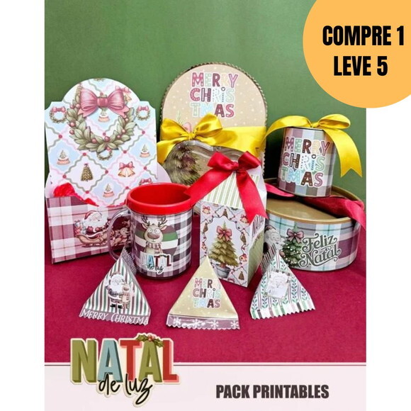 Arquivo Digital Natal de Luz Pack Printables -5481