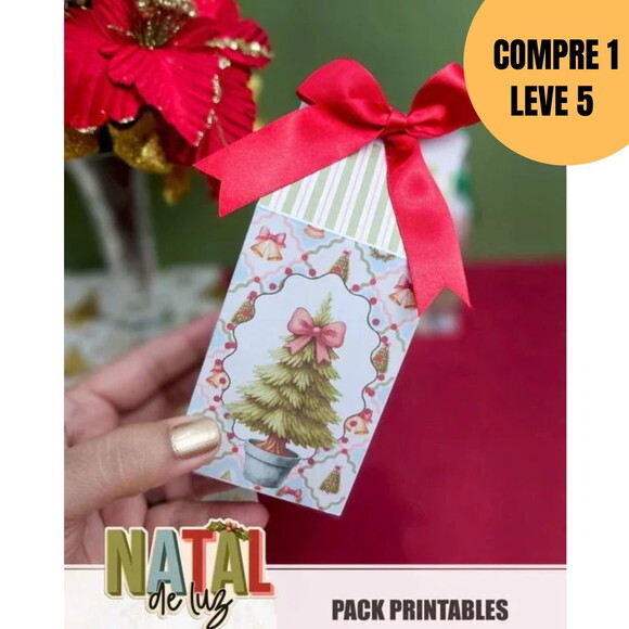 Arquivo Digital Natal de Luz Pack Printables -5481