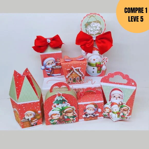 Arquivo Digital Natal Tradicional Kit Festa Pronta -5884