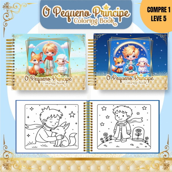 Arquivo Digital o Pequeno Príncipe Livros de Colorir -3709