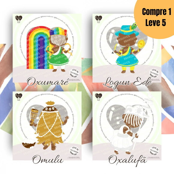 Arquivo Digital Orixás Vetorizados -1713