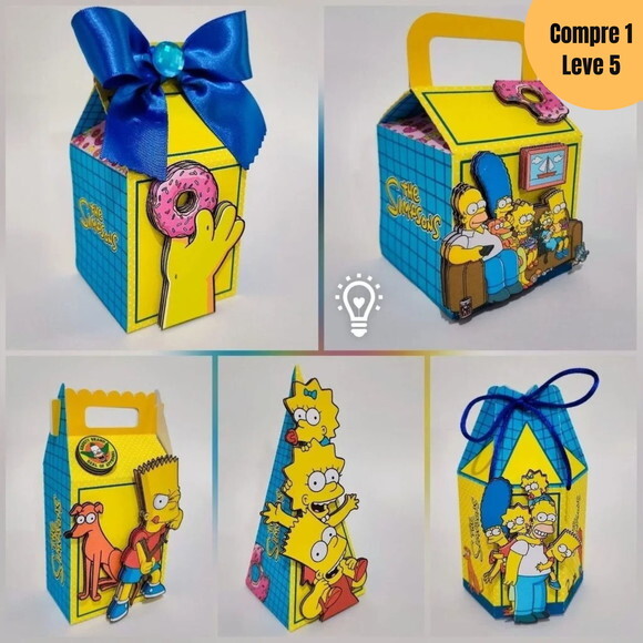Arquivo Digital os Simpsons Kit Festa Pronta -755