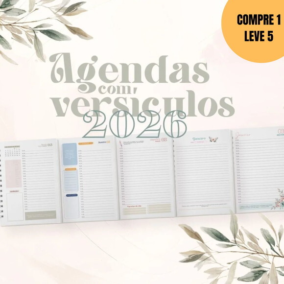 Arquivo Digital Pack Agendas com Versículos 2026 -5833