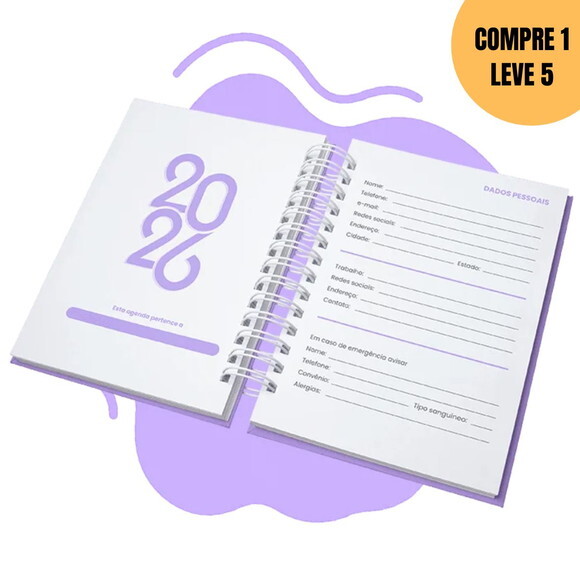 Arquivo Digital Pack Automatizador de Agendas 2026 -4866