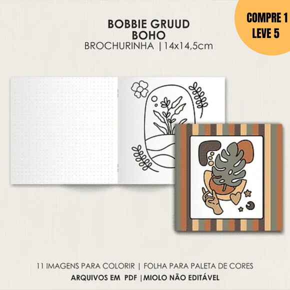 Arquivo Digital Pack Bobbie Gruuds -3423