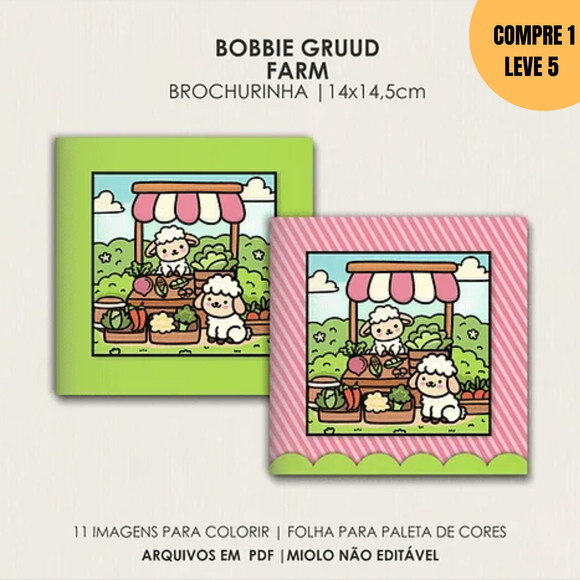 Arquivo Digital Pack Bobbie Gruuds 4 Modelos -3346