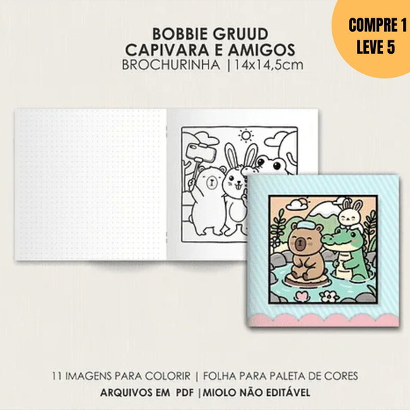 Arquivo Digital Pack Bobbie Gruuds 4 Modelos -3346