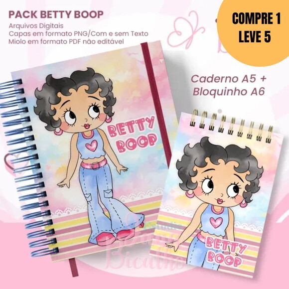 Arquivo Digital Pack Caderno Pautado A5 + Bloquinho A6 -5311