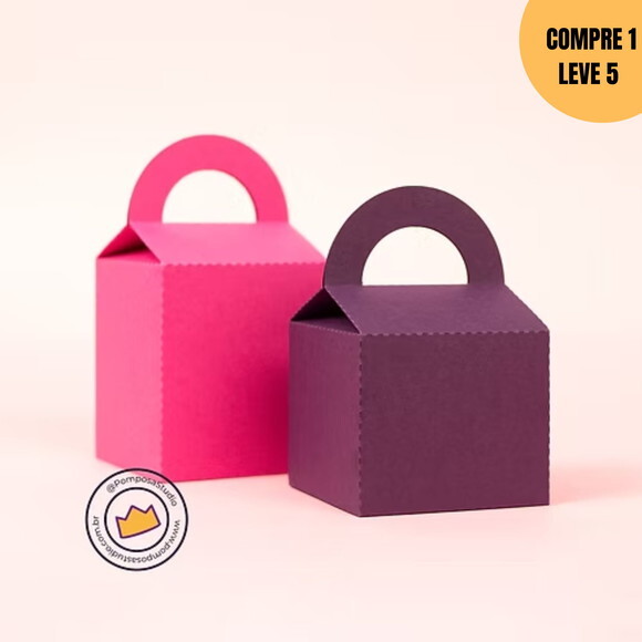 Arquivo Digital Pack Caixas Milks com Alça -3414