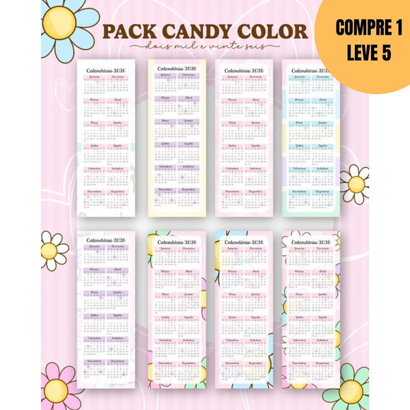 Arquivo Digital Pack Candy Color 2026 -6277