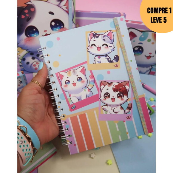 Arquivo Digital Pack de Capas Gatinhos -3375