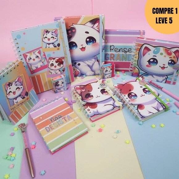Arquivo Digital Pack de Capas Gatinhos -3375